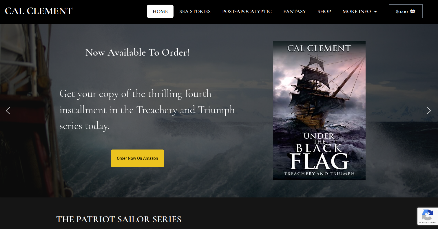 Cal Clement Author Website